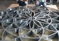 手工焊接圆弧花